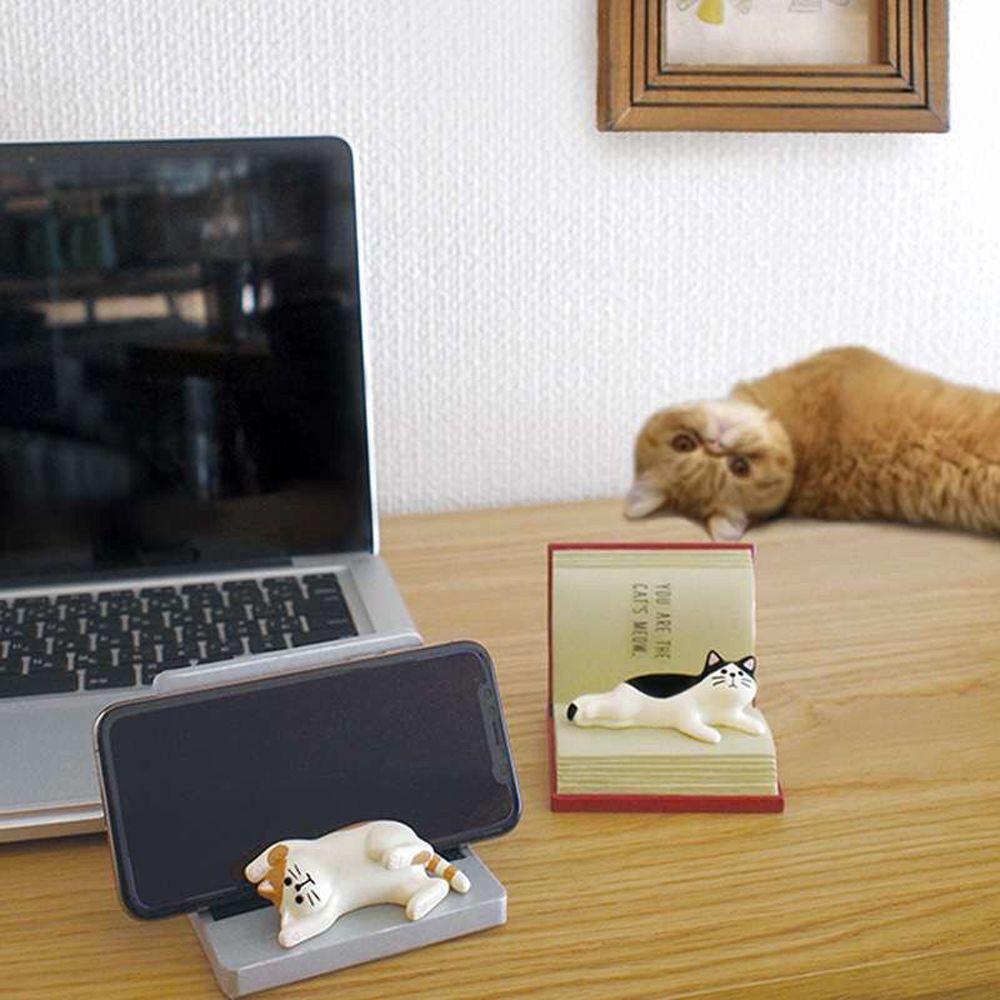 for Gift Hands-Free Lazy Cat Cat Phone Holder Phone Supports Desktop Stand Mobile Phone Bracket