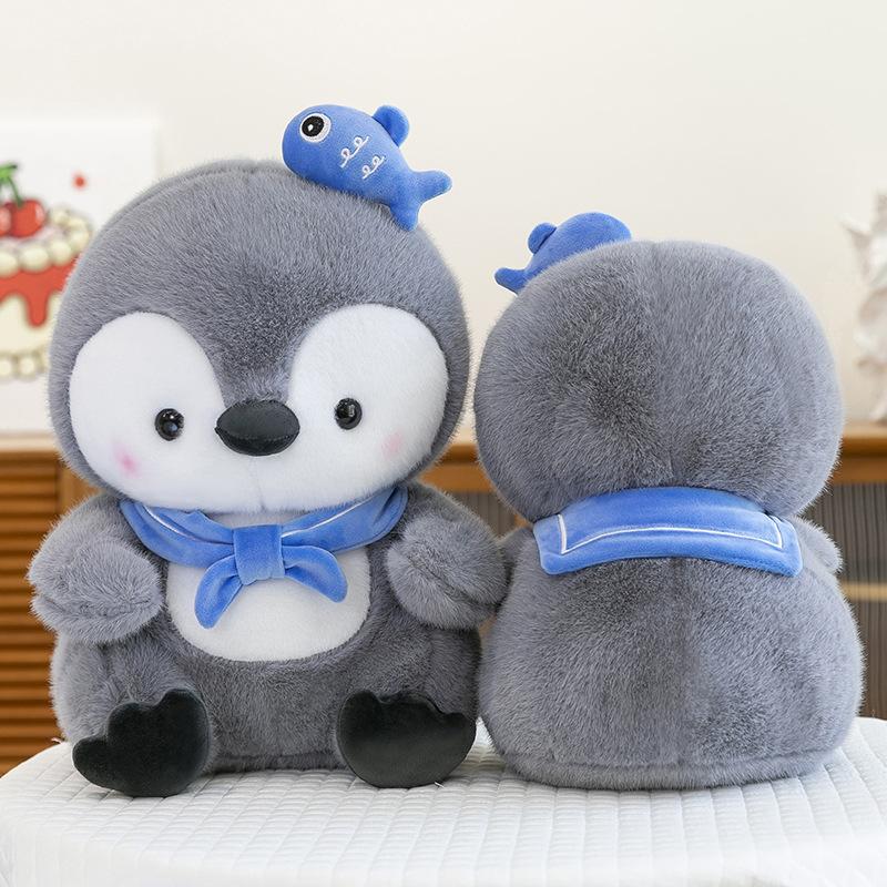 Cute Soft Penguin Doll Plush Toy Aquarium Ornaments Souvenir Children Comfort Dolls