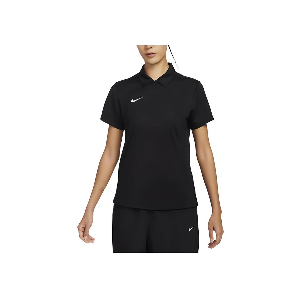 Nike Dri-Fit Fashion Soft Quick-Dry Short Sleeve Regular T-Shirt Women Tops Black IB8748-010
