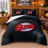 Printed 3Pcs Bedding Set David Bowie Pattern Bed Sheet Pillowcase For Bedroom Decor