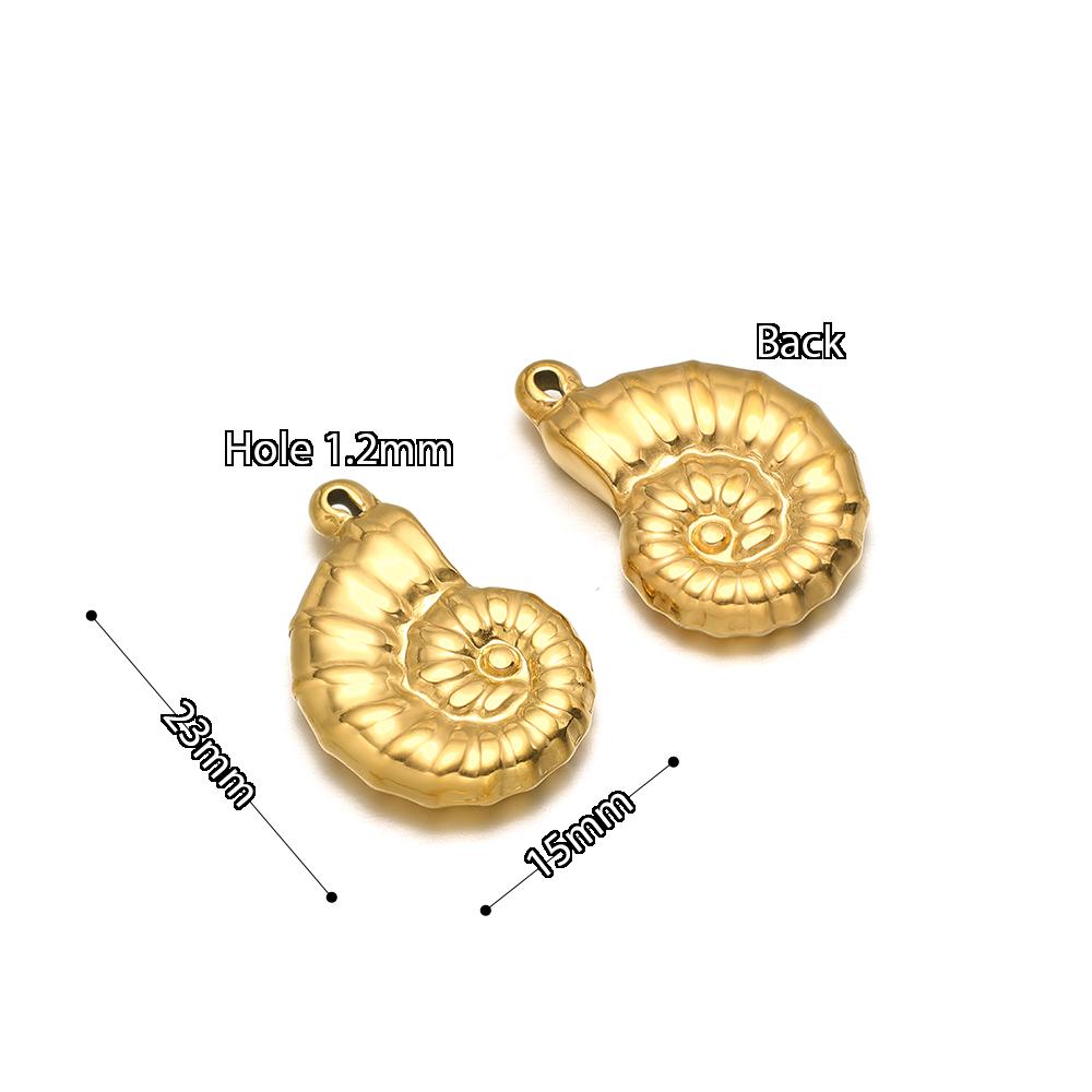 5Pcs Summer Ocean Dolphin Seahorse Crab Turtles Stainless Steel Pendant for DIY Earrings Making Necklace Bracelet Accessories