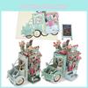 Unique 3d Mother's Day Card With Stunning Flower Van Design For Mum