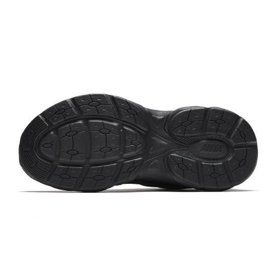 Anta Little Millennium Fabric Synthetic Leather Retro Running Trend Low-Top Lifestyle Casual Shoes Women Sneakers Basic-Black 122618818-4