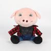 Plush Pork John Toy Animal Stuffed Doll For Kids Bedroom Decoration Playtime