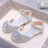 Girls' Rhinestone Sparkly Soft-Soled Sandals - 2025 Summer Princess Dance Shoes