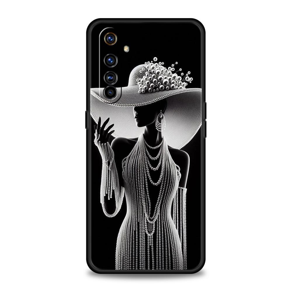 Cute White Clothes Soft TPU For Realme 13 12 11 10 9 Pro Plus GT3 GT2 C21 C25 C35 C53 C55 C67 Pro 5G Phone Case Cover Fundas Bag