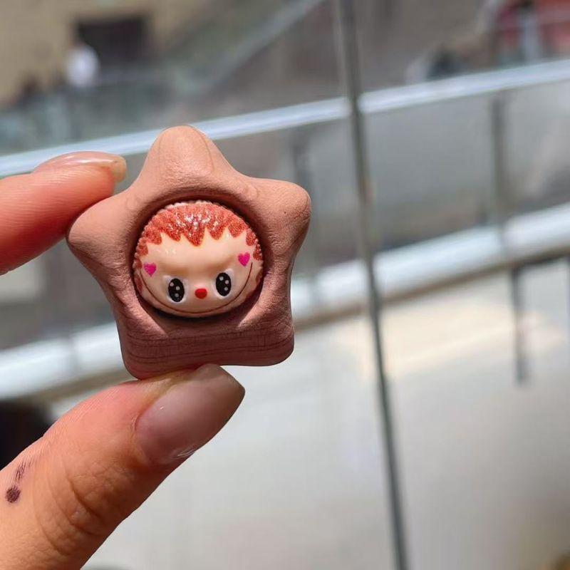 

Blood Cypress XINGX Cloth DIY Accessories Hand-Woven Carrying Strap Bracelet Necklace Pendant Bracelet Wenwan Accessories Blood Cypress star Rab cloth