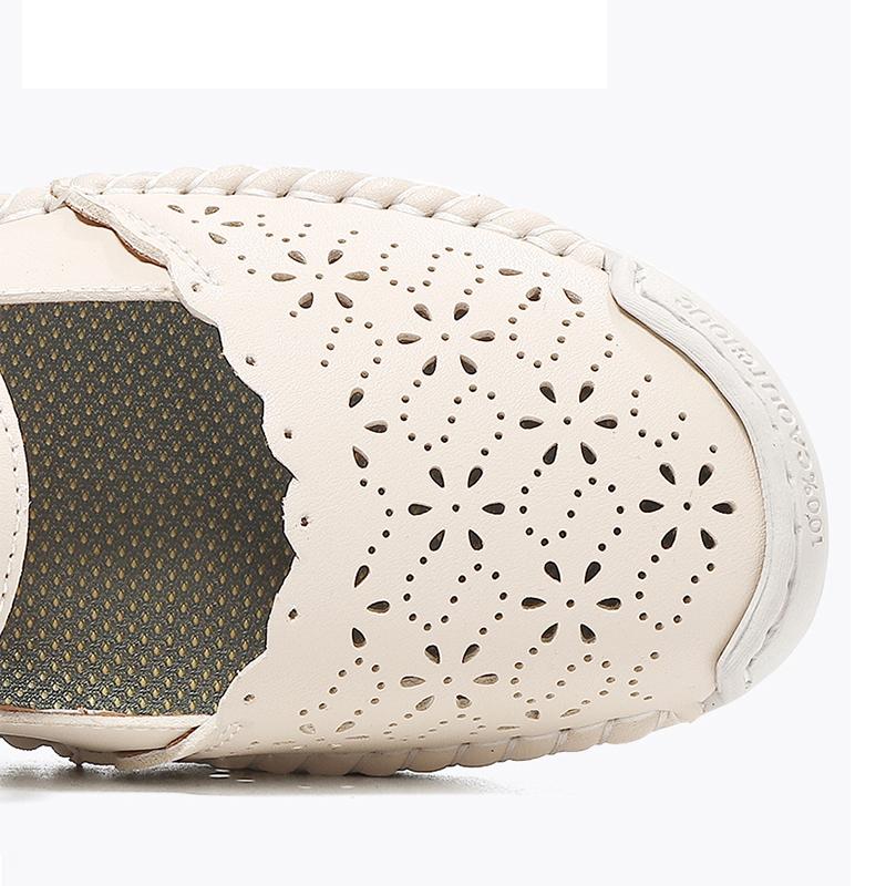 Women Sandals Summer Platform Breathable Shoes Year Leisure Mother Shoes Soft Bottom Fashion Platform Sandals Womens Shoes36-44