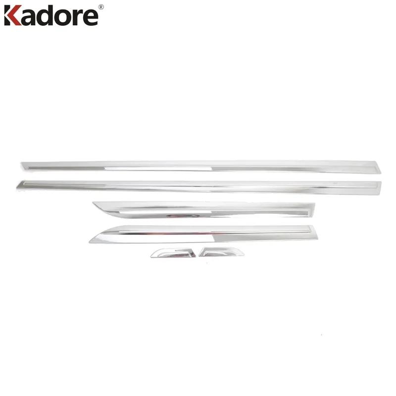 Side Door Body Trim For Mazda 3 Axela 2014 2015 Chrome Door Line Streamer Panel Molding Garnish Strip Car Accessories