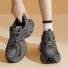Sports dad shoes women's spring and summer new versatile students thick soles increase height, light breathable mesh running