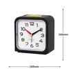 El Commune Bauhaus Gene Alarm Clock, Bayer Alarm SQ, Black, DCL-006