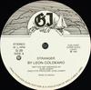 12inch Record LEON COLDERO  Stranger G39 GJ 1988 Canada Reggae Ska  Dub Used