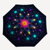 1pc Mandala Art Design Umbrella with Plastic Handle,Vibrant Cartoon Pattern,Multi-functional UmbrellaPT007