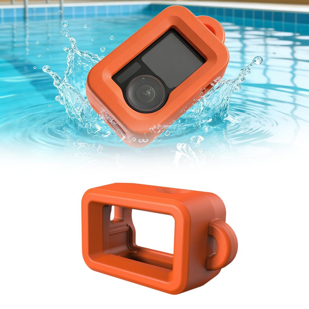 Orange Floating Frame Case Shell For Action3/4/5pro Action Camera Accessories