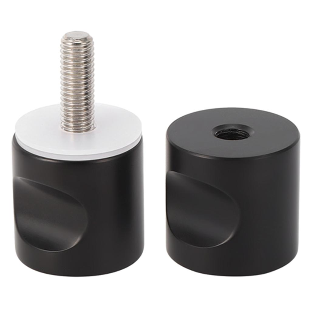 Aluminum Alloy Single Hole Glass Door Handle Hardware for Home Bathroom Showcase Shower Room