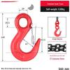 Jundingying High-Strength Ram Horn Lifting Hook with Safety Latch