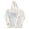 Pentagram Spiderweb Hooded Zip-Up Cardigan - Trendy, Versatile Loose Fit for Couples