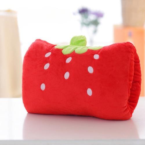 Plush Children's Pillow Hand Warmer Gloves Cartoon Baby Nap Pillow Head Cushion Student Head Protector Bedding Neck Protection