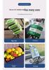 Compact Folding Stair-Climbing Grocery Cart for Seniors