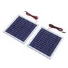 Solar Panel Charger Multifunctional 15W Potable Monocrystalline Silicon Solar Panel Charger for Mobile Phones
