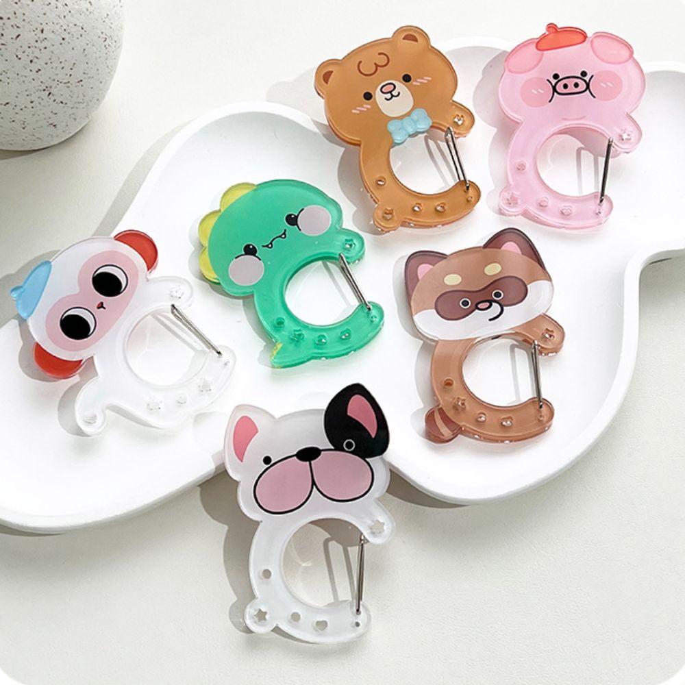 Acrylic Climbing Hook Cartoon Key Hanging Cute Climbing Buckle