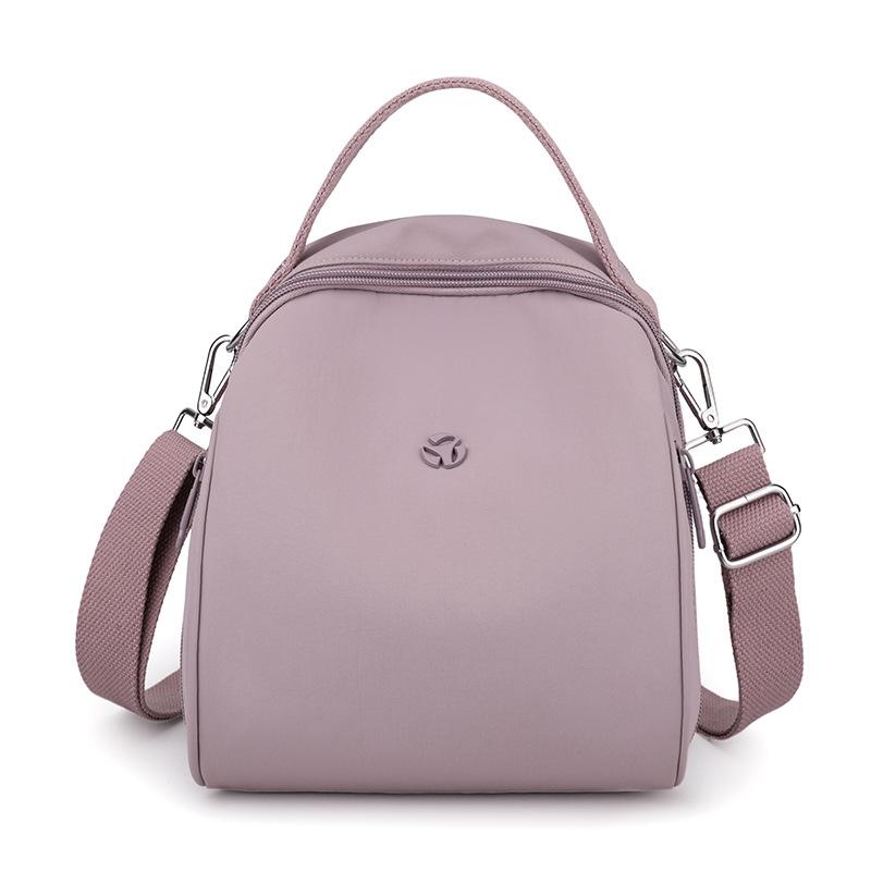 Жіноча багатофункціональна сумка через плече, кросбоді, однотонна, сумочка, дорожня сумка, нейлоновий маленький рюкзак