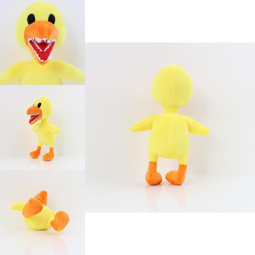 Rainbow Friends Yellow Duck Plush Toy Soft Stuffed Doll Perfect Kid's Gift