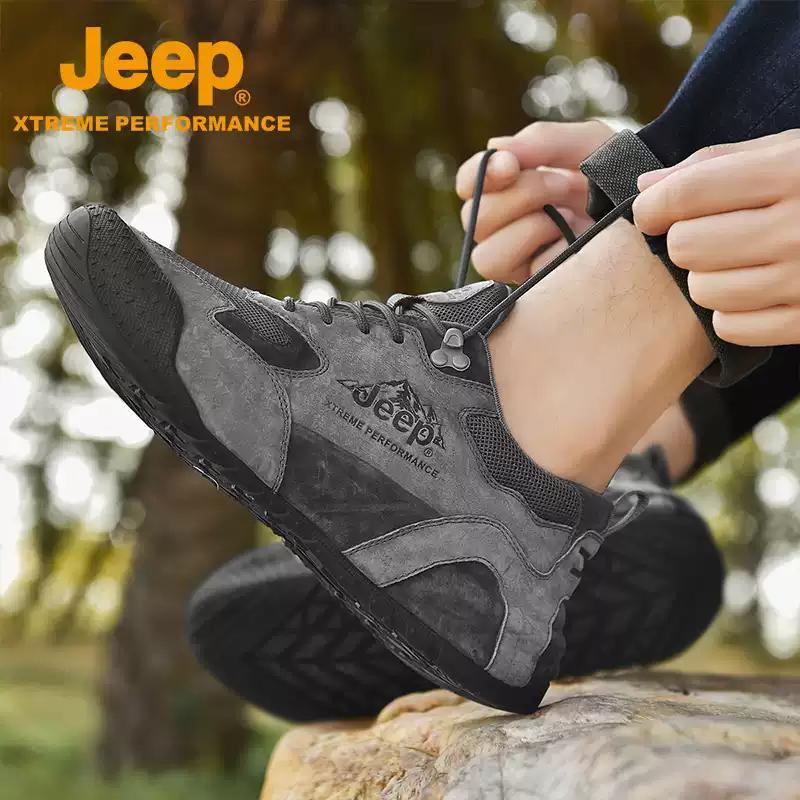 

JEEP Outdoor Breathable Anti-slip Camping Athletic Shoes P2310912090 43