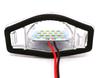 LED License Plate Lights 2x650lm, Set of 2 Compatible with Honda, Off-Road