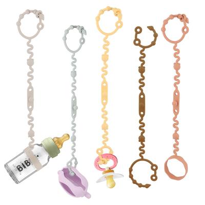 Kinder Silikon Beißringband Lanyard - Anti-Fall, Lebensmittelqualität, Anti-Verlust
