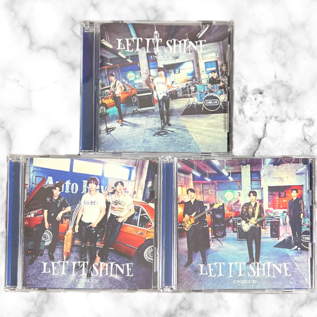 

[USED] Regular Edition/Limited Edition A/BLET IT SHINE CNBLUE 3-disc CD