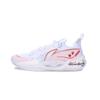 Li Ning Super Light V2 Cushioning, Wear Resistant Low Top Basketball Shoes Men's Pink White ABAT029-3(Team1180-)