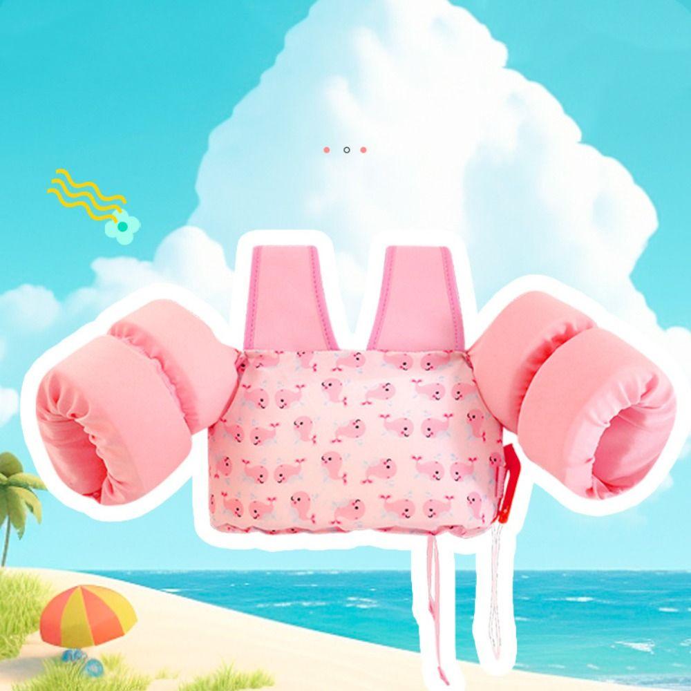 Anti Drowning Children Swimming Arm Rings 1-2/3-7 Year Old Life Jacket Swimming Buoyancy Vest  Pool
