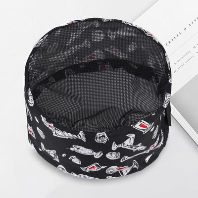 Chef Hat Unisex Kitchen Hat Hotel Restaurant Cook Cap Good Breathability Hollow Mesh Top