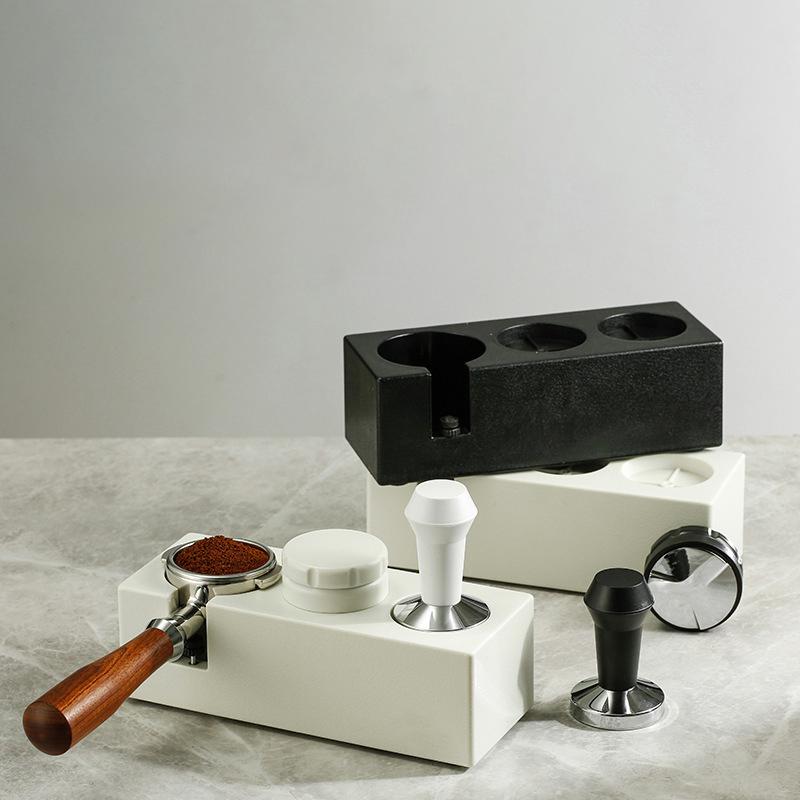 Universal Household Coffee Machine Handle Bracket Black 51/53MM Coffee Pressing Foundation Make-up Base Making Coffee Tools