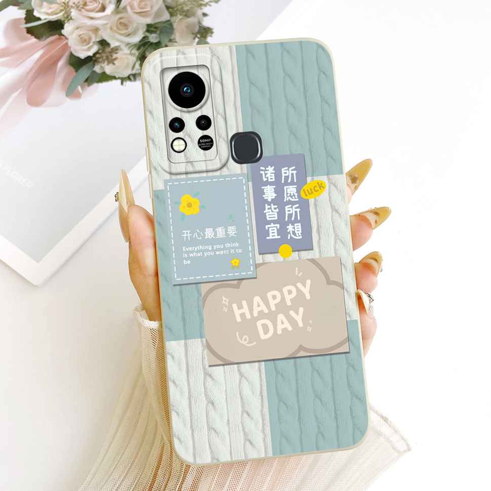 For Infinix Hot 11s 2021 Case Cute Fashion Sunflower Cover Soft Silicone Phone Case For Infinix Hot11s X6812 X6812B Shell Capas