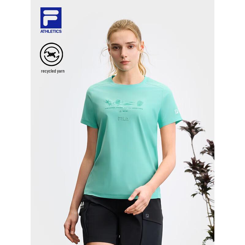 FILA Women s Knit Short Sleeve T-Shirt XL
