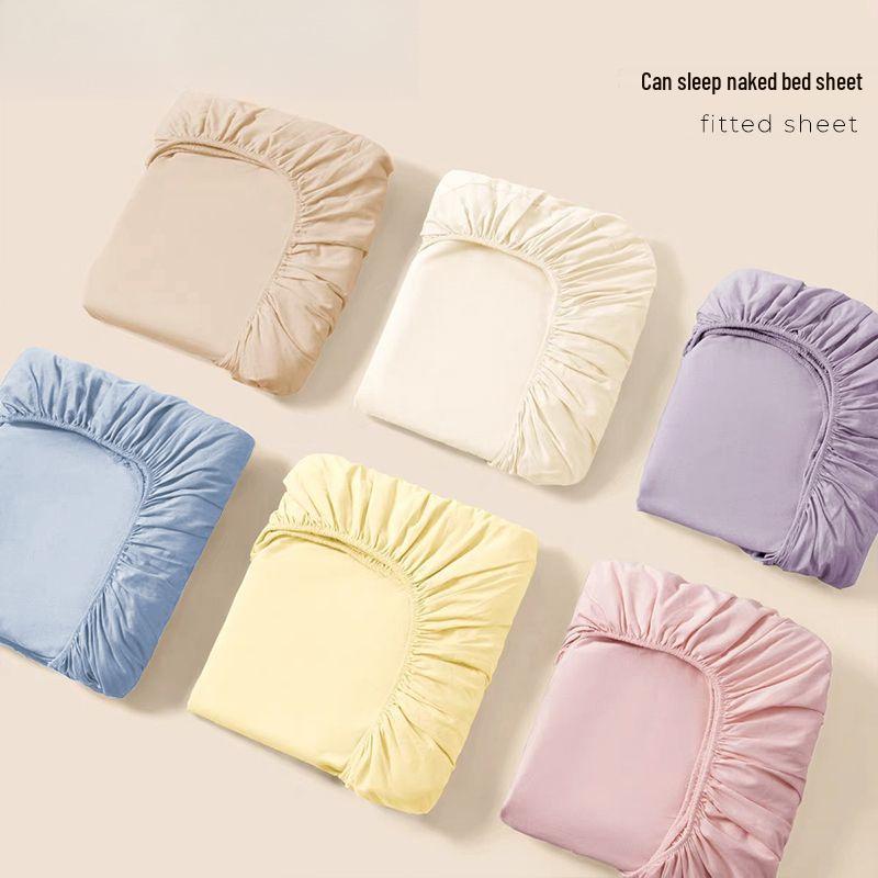 Red Bean Fitted Sheet: Universal Non-Slip Mattress Protector for All Seasons