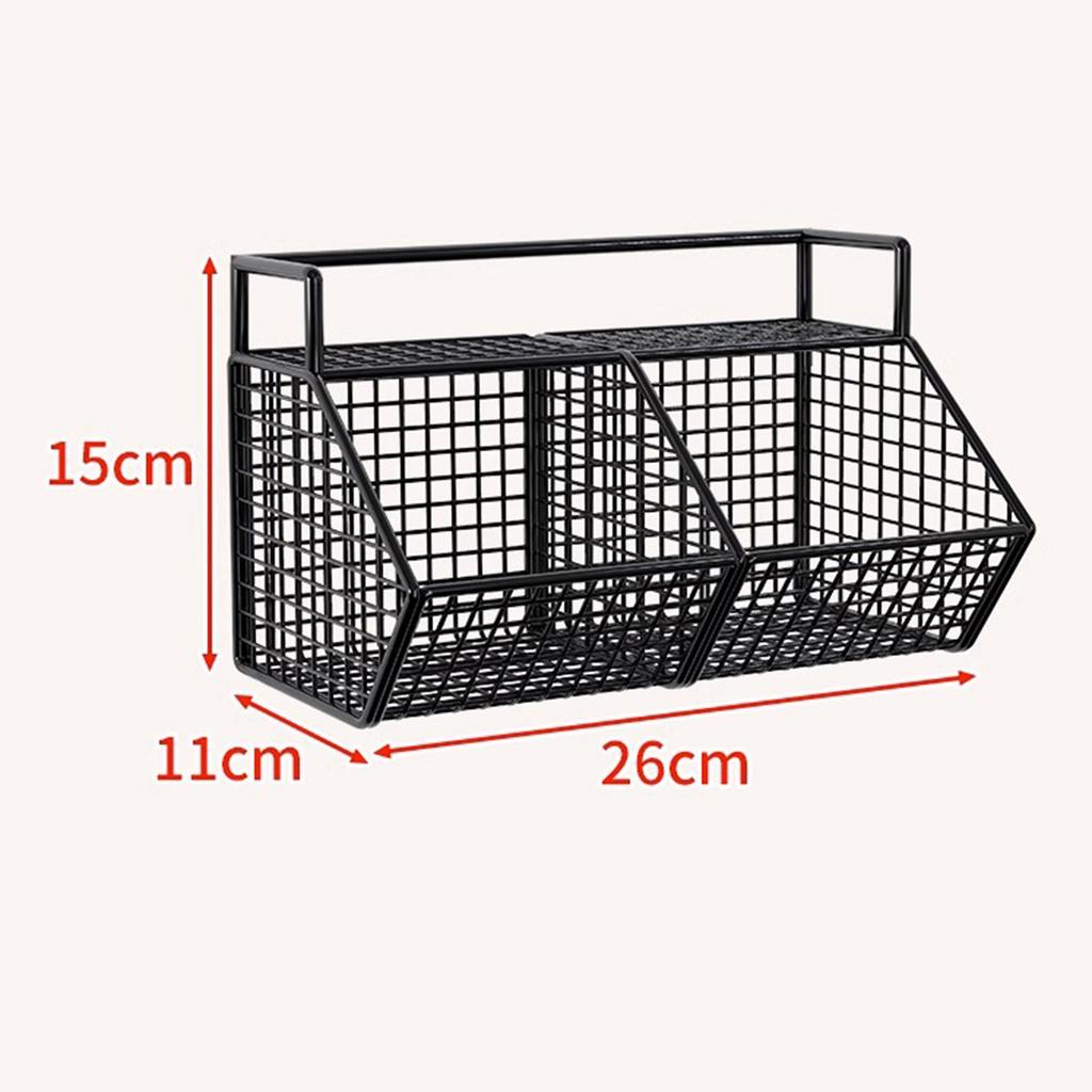Optional Hanging Storage Basket Kitchen Fruit Vegetable Plates Dishes Tray Grocery Holder Kitchen Shelf Easy to Install