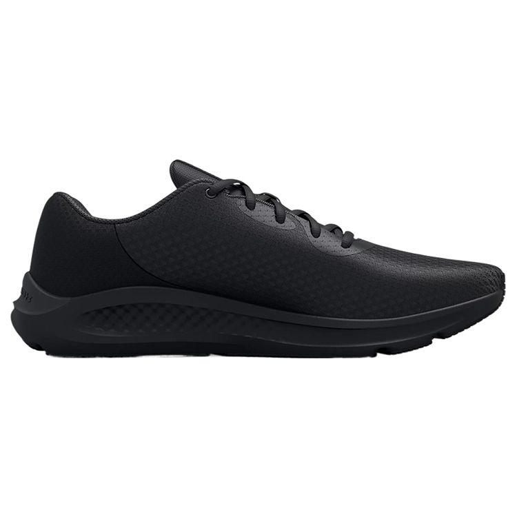 Under Armour Charged Pursuit 3 4E Wide Triple Black Men Sneakers 3025801-002