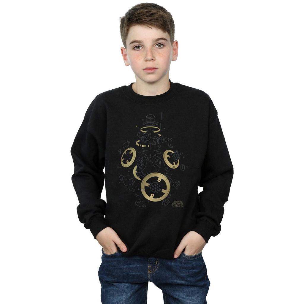 STAR WARS Boys The Last Jedi BB-8 Deconstructed Sweatshirt