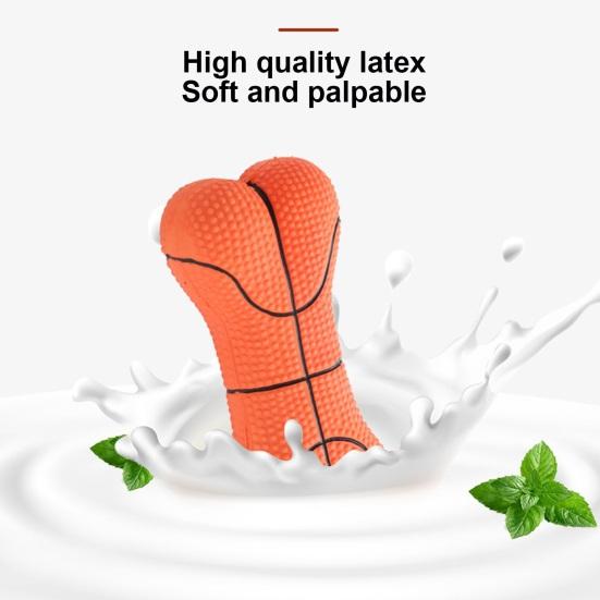 Διαδραστικό Squeaky Dog Toy Bone Shape Latex Παιχνίδι κατοικίδιων ζώων Καθαρισμός δοντιών Τρίψιμο σκύλου Molar Chew Toy για γάτες Σκύλοι Μειώνουν το άγχος Ανία