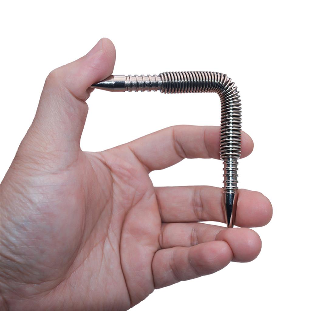 Pack of 2 Hammerless Spring Nail Punch Door Hinge Pin Removal Tool Double Head