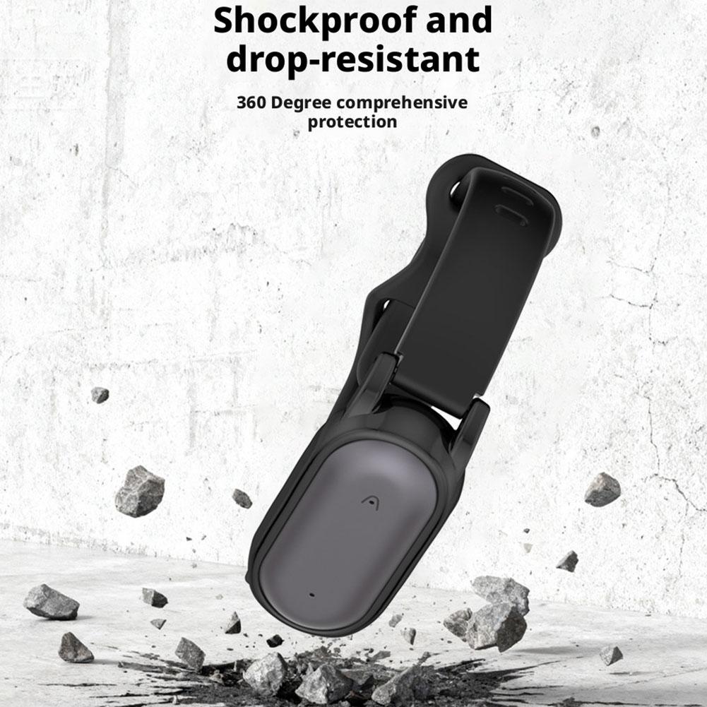 Wrist Band Bracelet For PLAUD NotePin / S Voice Recorder Waterproof Soft Silicone Case Shockproof Integrated Strap