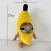 17cm Bananenkatze Puppe Anhänger Schlüsselanhänger Weinende Glückliche Bananenkatze