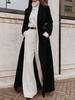 Women Long Sleeve Autumn Winter Coat Y2K Loose Long Oversize Warm Coats Jacket Outwear
