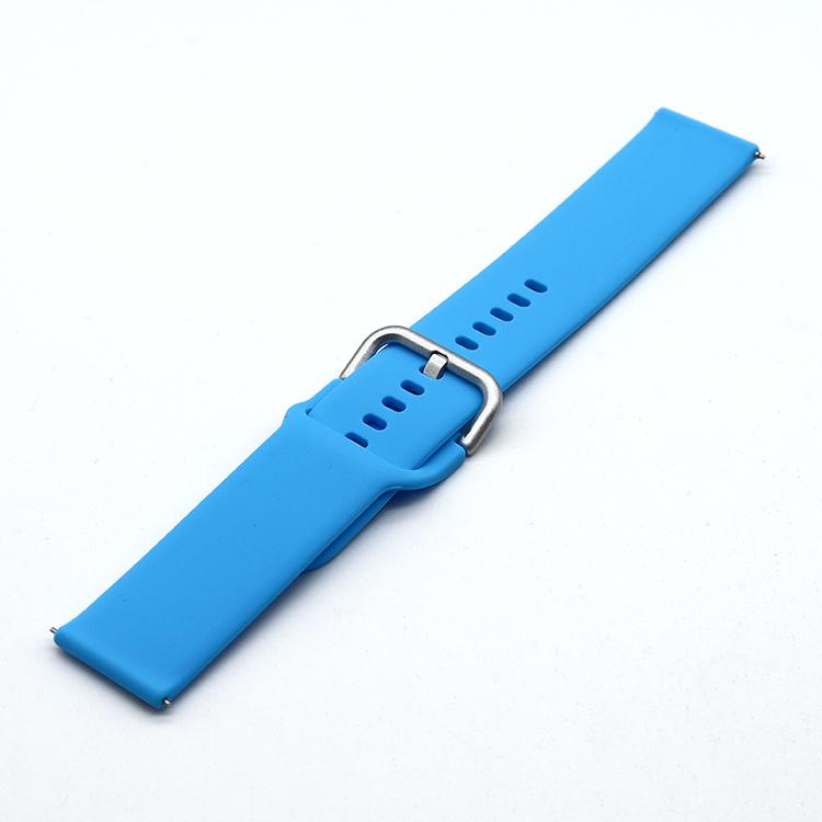 20mm 22mm Silicone Strap for Samsung Galaxy Watch 4/3/Huawei Watch 3/GT2/Amazfit Bip Bracelet Strap for Active 2 42mm 40mm Band