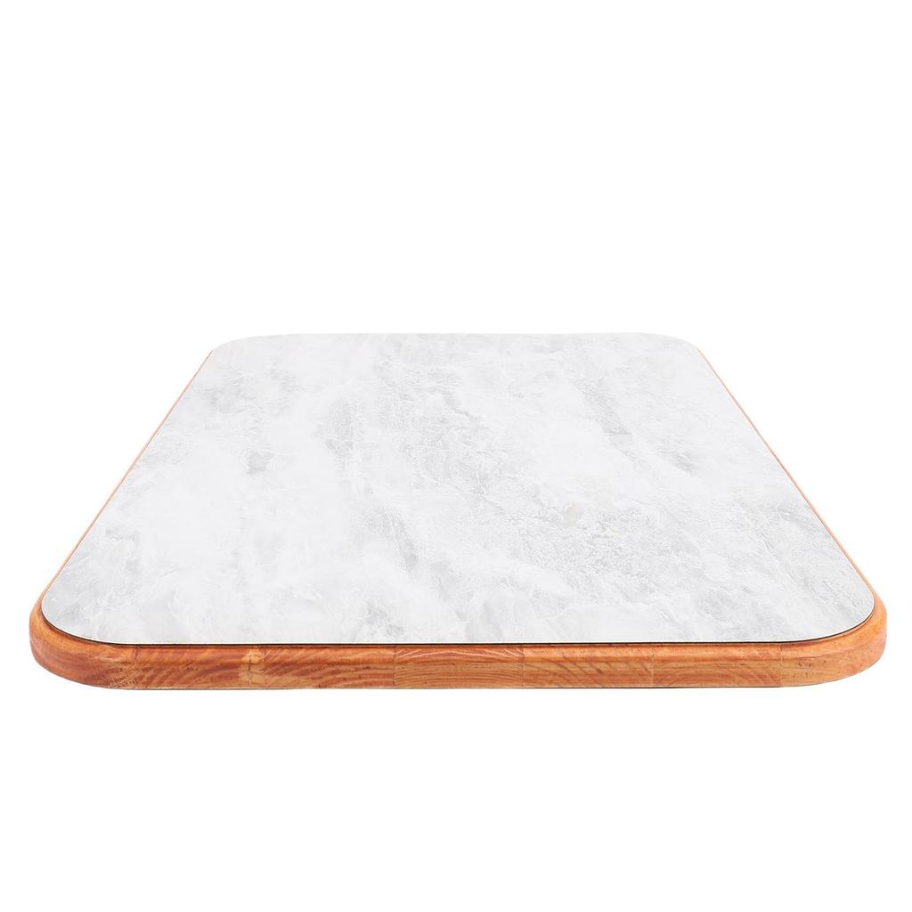 RV Wood Table Top 23.23x15.35in Rectangular Wood Boat Desktop Panel for Camping Vehicle Trailer Motorhome Yacht