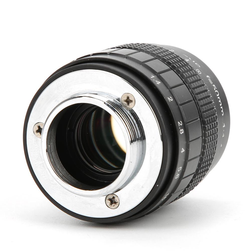50mm F1.4 C Mount Lens Used with Adapter   for NaCanon Mirrorless Camera