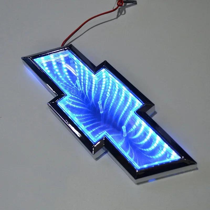 20X 7,2cm LED Auto Heckklappe Logo Emblem Aufkleber Licht für Chevrolet Lacetti Sail Aveo Cruze Malibu Orlando Captiva Optra Trax